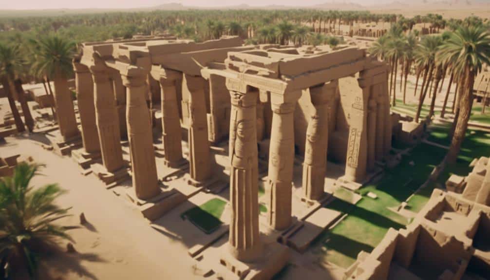 ancient egyptian temple complex