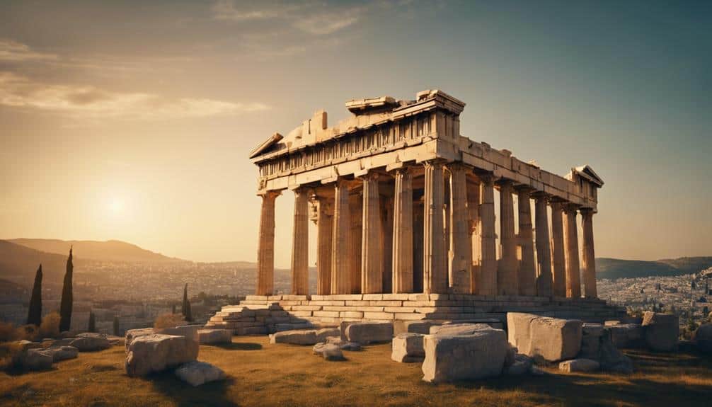 ancient greek architectural masterpiece