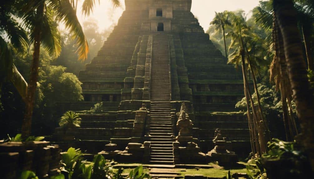 ancient mayan burial site