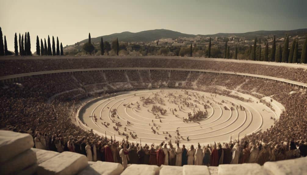 ancient olympic games events