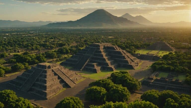 ancient pyramids in teotihuacan