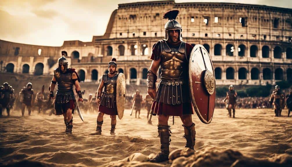 ancient roman combatants categorized