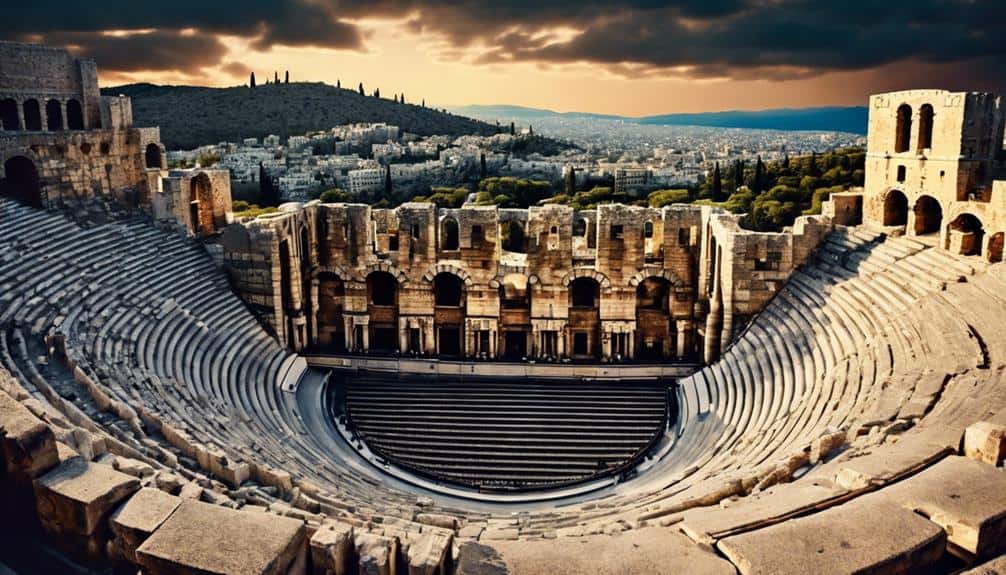 ancient theater in athens