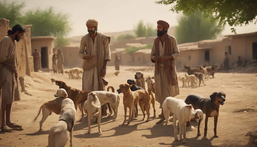 canine companions in daily life