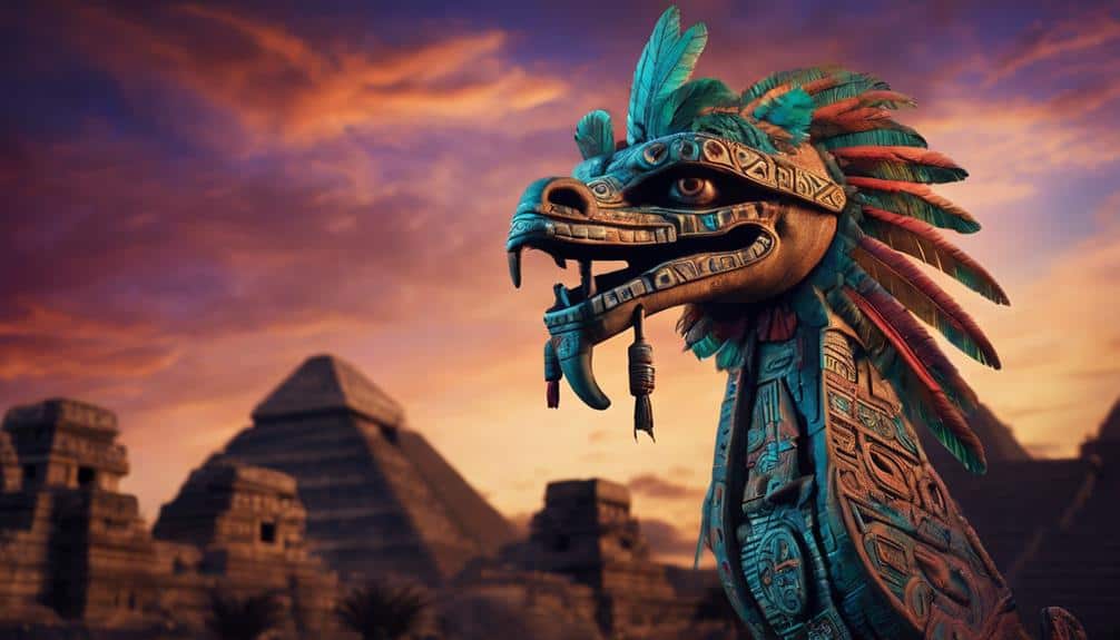 feathered serpent deity worshiped