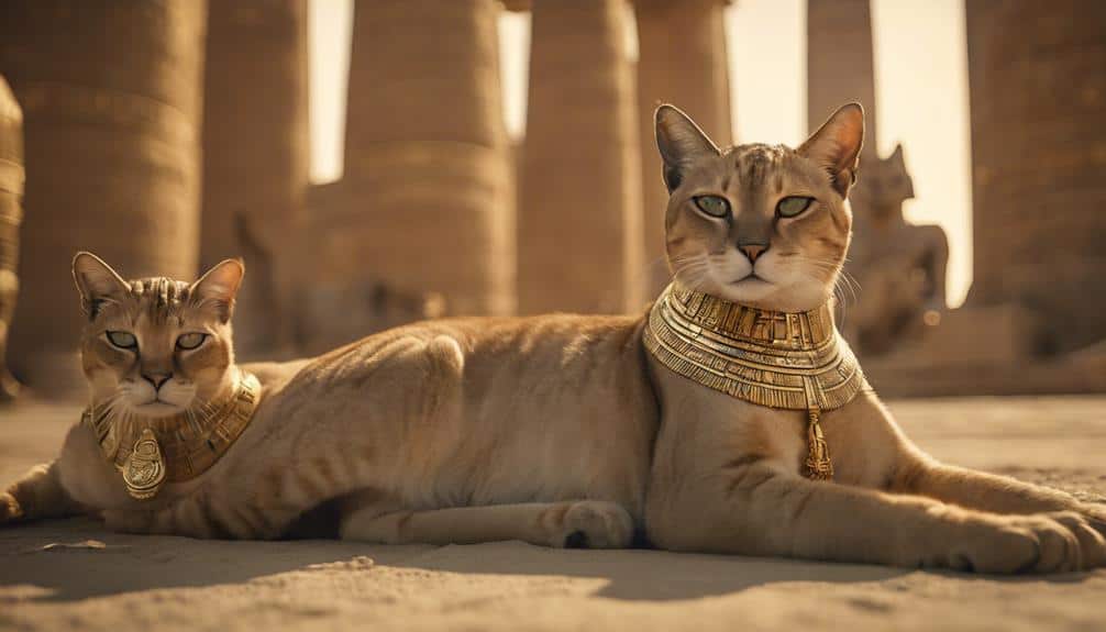 feline imagery in egypt