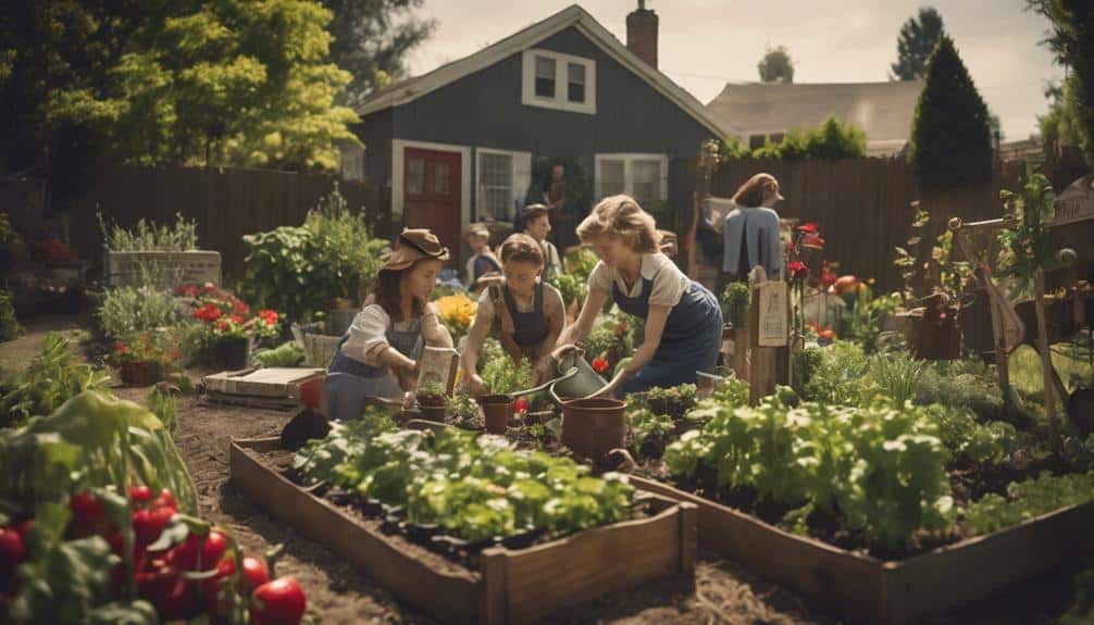 home gardening during wartime