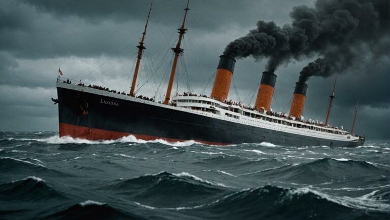 lusitania sinking shocks world