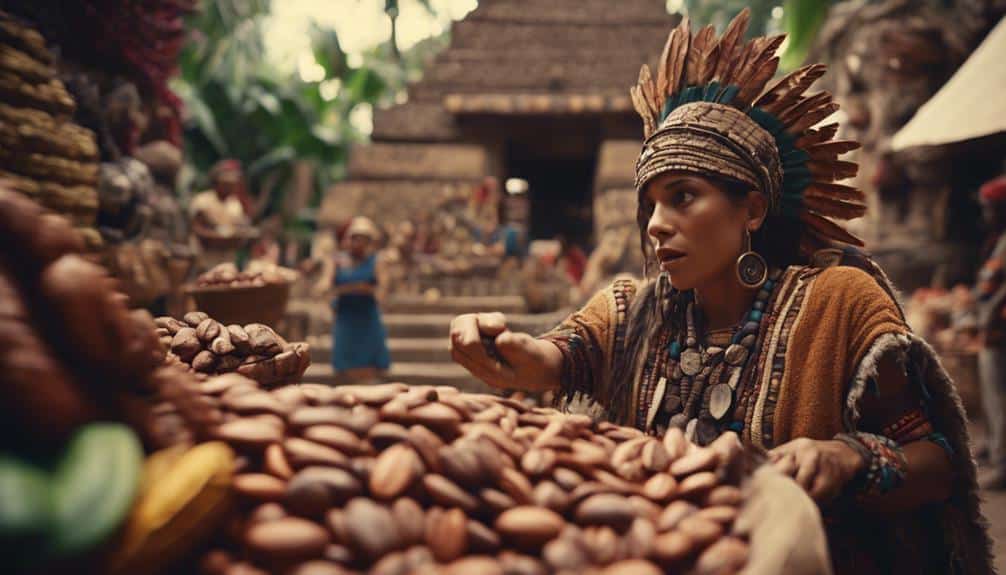 mayan chocolate trading system