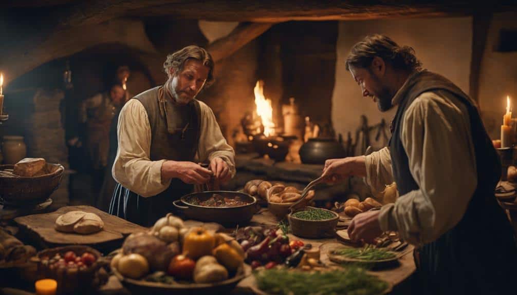 medieval manor eating habits