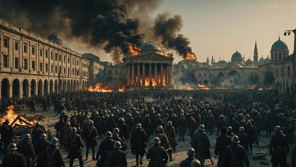 nika riots in constantinople