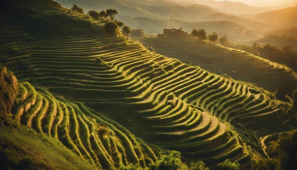 optimizing agriculture with terraces