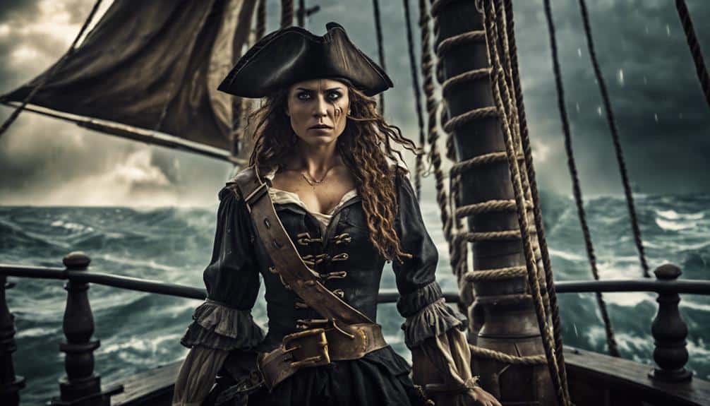 powerful female pirate leader