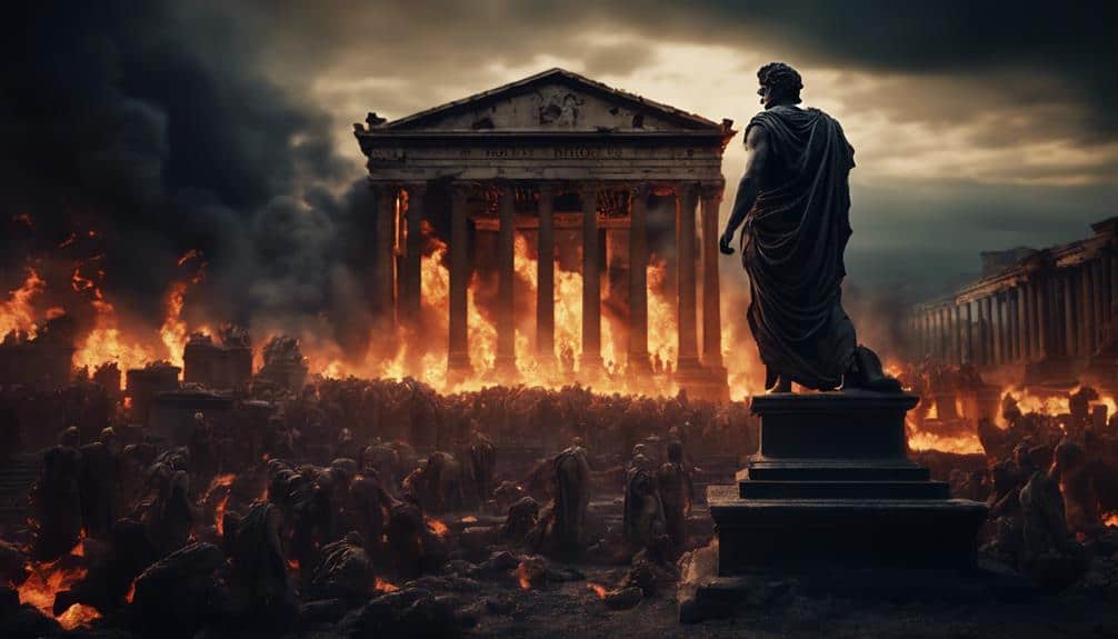 rome s fiery emperor s rule